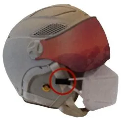 Outdoor XL Ski Helmet Facemask Clips