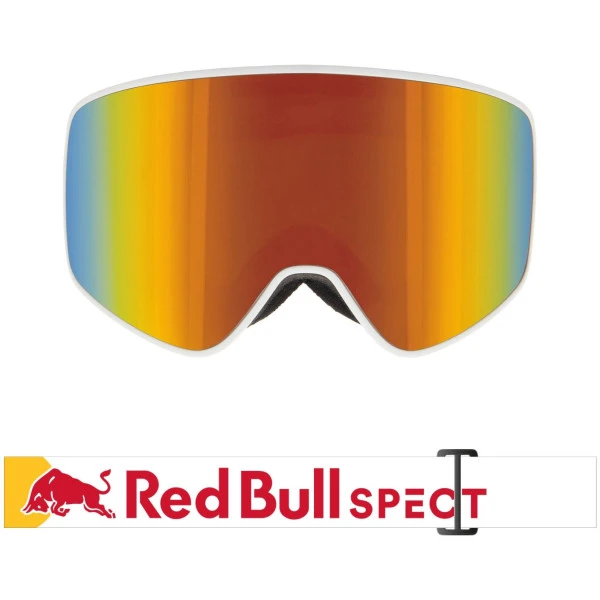 Red Bull Spect Rush 012 Matt White (Lens: Red Snow) - Afbeelding 3