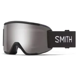 Smith Squad S Black (Lens: ChromaPop Sun Platinum Mirror)